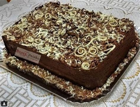 Bolo De Chocolate Decorado Ideias Lindas De Dar Gua Na Boca