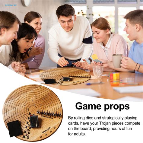 Mia Scratched Horses Game With Dice Wooden Horse Racing Game Wooden