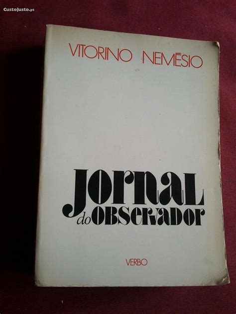 Vitorino Nemésio jornal Do Observador verbo 1974 Livros à venda