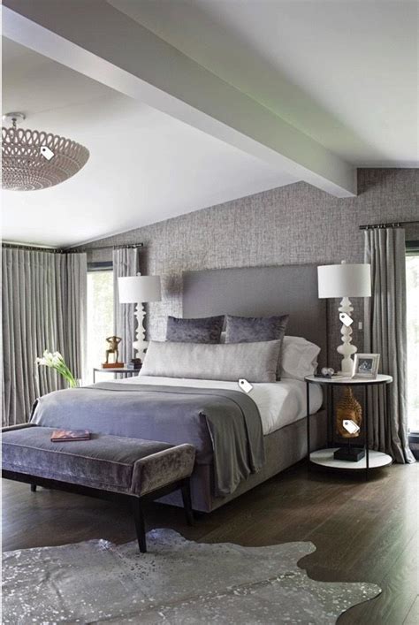 Pin By Debbie Vance On Bedrooms Contemporary Bedroom Modern Bedroom Design Grey Bedroom Paint