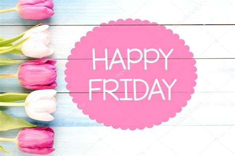 Happy Friday Inscription Stock Photo Roobcio 104754046