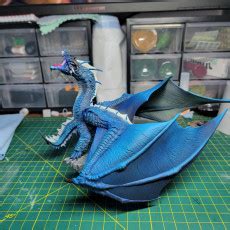 D Printable Adult Brine Dragon By Rescale Miniatures