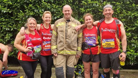 Leeds Marathon 2024 highlights - Fire Fighters Charity