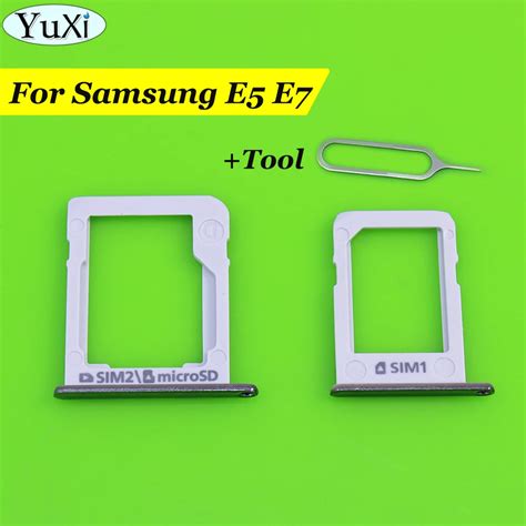 YuXi SIM Card Tray Holder Micro SD Tray Slot Adapters For Samsung