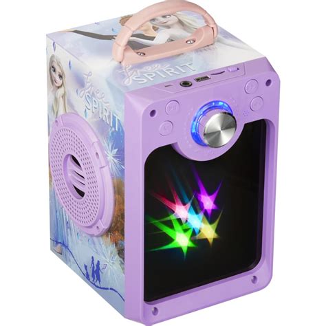 Disney Frozen Portable Karaoke Machine With Lightshow BIG W