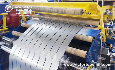 Steel Coil Slitting Machine Manufacturer New Victor Tube Mills