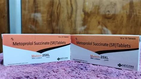 metoprolol succinate 25 mg tablet, Packaging Type: Box at ₹ 7/piece in ...