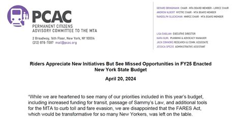 Riders Appreciate New Initiatives But See Missed Opportunities In Fy25