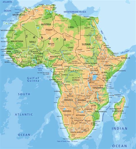 africa map quiz
