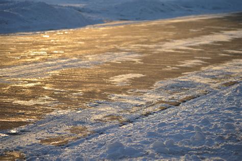 Bildet Strand Hav Kyst Utend Rs Sand Horisont Sn Kald Vinter