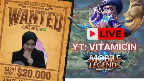 Akhirnya Live Mobile Legend Gas Mabar Mobilelegends Ranked