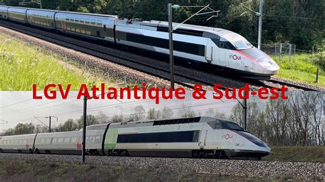 High Speed Train Tgv Inoui Lgv Atlantique Sud Est Youtube