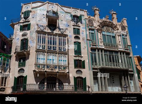 Art Nouveau House Can Forteza Rei On Plaça De Major Old Town Palma