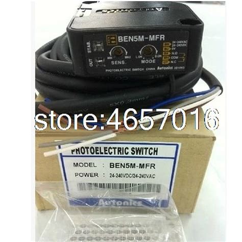 BEN5M MFR AC DC Autonics Retroreflective Photoelectric Switch Sensor