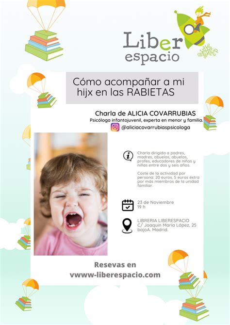 Charla Taller Como Acompa Ar A Tu Hijx En Las Rabietas Librer A