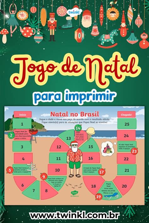 Jogo De Natal Para Imprimir Jogos De Natal Bingo De Natal Natal