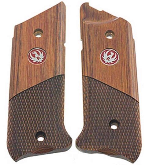 Ruger Mark Iv Mk Iv Mark 4 Wood Grips Half Checkered Cocobolo The Sporting Jack