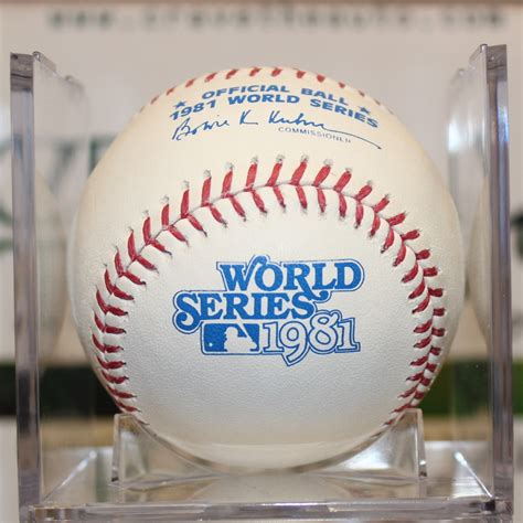 1981 World Series OML Baseball — Crave the Auto