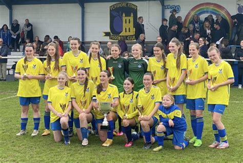 Football Inkberrow Eagles Girls Flying High With League And Cup