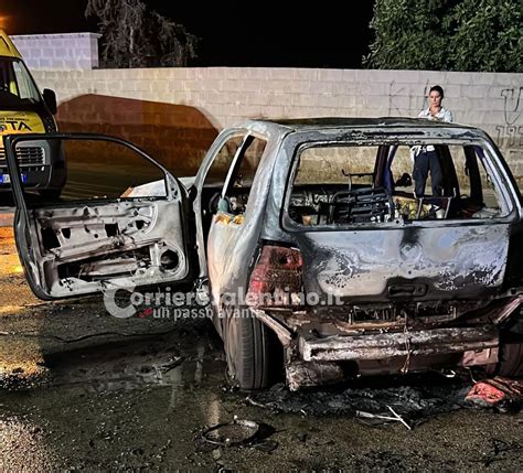 Schianto All Incrocio Auto Prende Fuoco Bimba In Codice Rosso Si