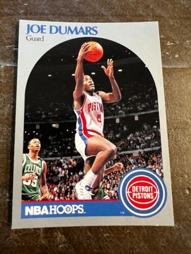 Nba Hoops Basketball Card Joe Dumars Pistons J Ebay