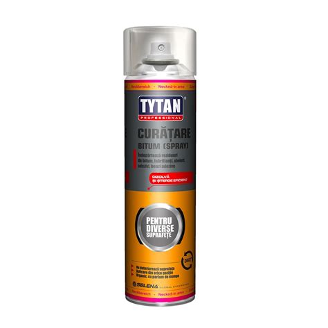 Почистващ спрей, битумно и изолационно фолио, Bitumen Cleaner, Tytan ...