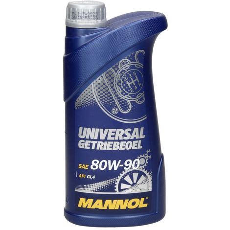 1 L Mannol Universal Getriebeöl SAE 80W 90 Hightec Topgear API GL 4 MIL