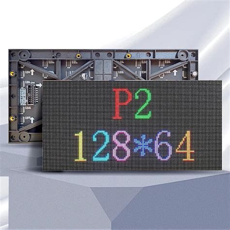 P2 LED Display RGB Module 256x128 FullColor Display SMD1515 Light