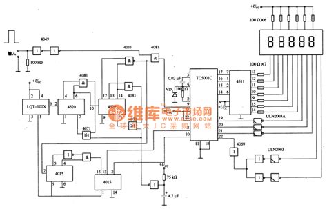 Practical Circuit of Frequency Counter - Other_circuit - Amplifier_Circuit - Circuit Diagram ...