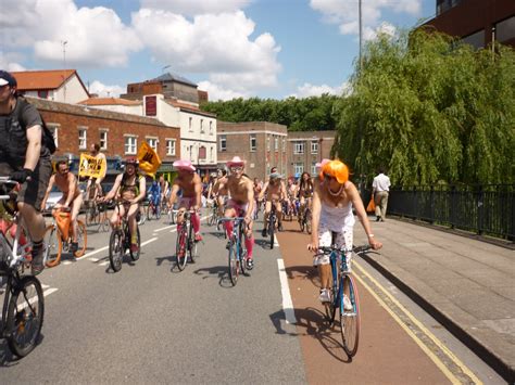 The Adventures Of Super Cow And Her Steed Esme Bristol Naked Bike Ride