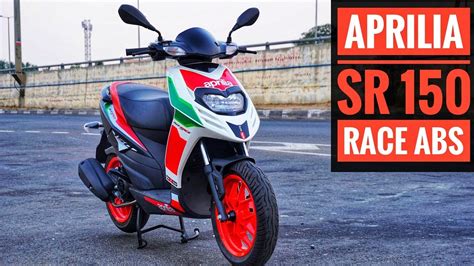 Aprilia Sr 150 Race Abs Review Stunning Performance Rev Force Youtube