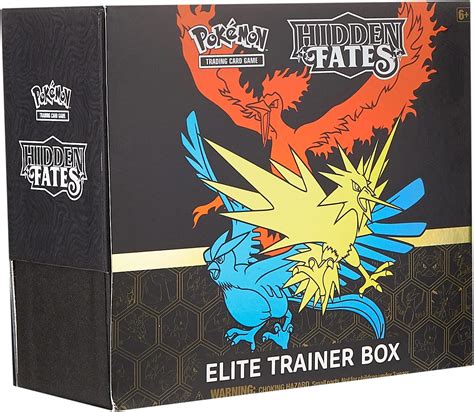 Collectible Card Games Toys And Hobbies Pokemon Hidden Fates Elite