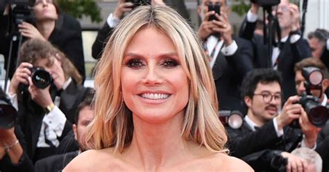 Heidi Klum Stuns In Itty Bitty Bikini After Hitting Cannes Red