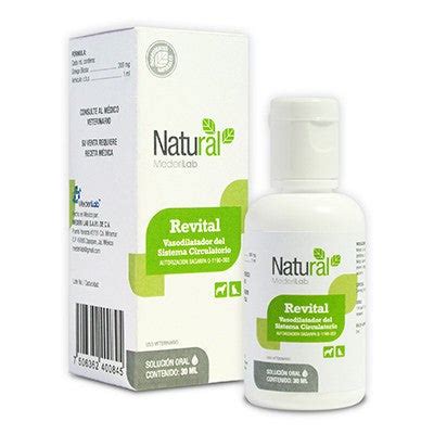 REVITAL ORAL 30 ML GINKGO BILOBA 200 MG Veterinaria Misiones