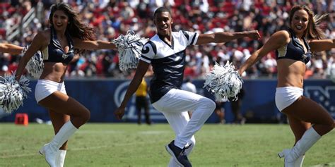 Meet The First 2 Male Cheerleaders To Perform At The Super Bowl