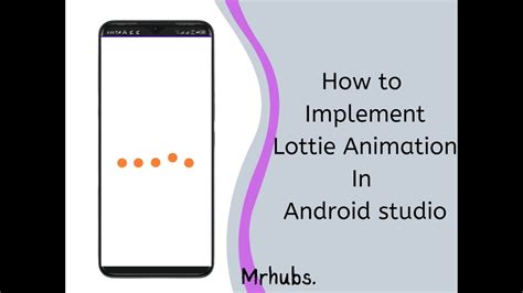 How To Add Lottie Animation In Android Studio Lottiefiles Android