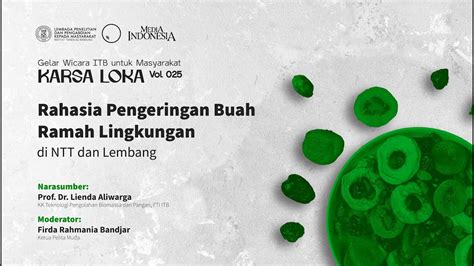 Rahasia Pengeringan Buah Ramah Lingkungan Di NTT Dan Lembang Karsa