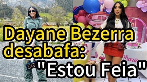 Alarmante Dayanne Bezerra irmã de Deolane lamenta uso de Ozempic