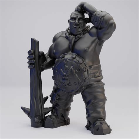 Hot Goblin 混乱オーガ ミニチュア ホットゴブリン TRPG 蛮人