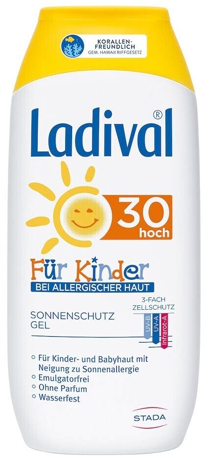 Ladival Allergischer Haut Sonnenschutz Gel F R Kinder Lsf Ml Ab