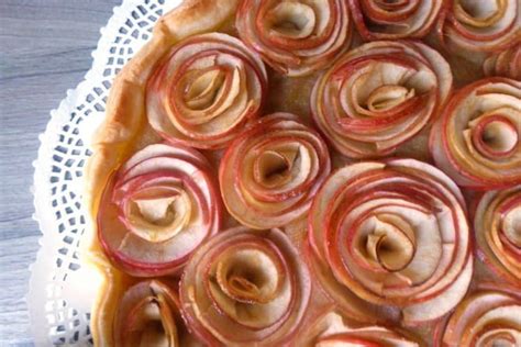 Tarte Aux Pommes Bouquet De Roses La Recette Facile