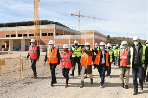 En Im Genes Lamb N Visita Las Obras Del Futuro Hospital De Teruel