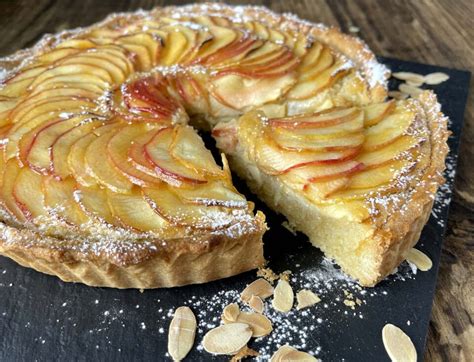 Tarte Normande Apple Frangipane Tart Tales From The Kitchen Shed