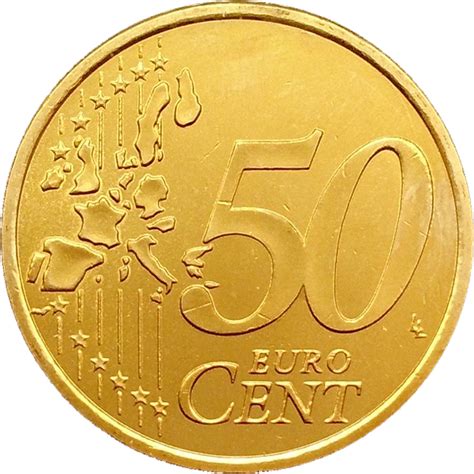 50 Euro Cents (1st type, 1st map) - Finland – Numista