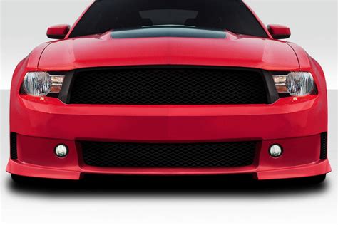 Ford Mustang 2010 2012 Duraflex CVX Front Bumper Cover With Grill