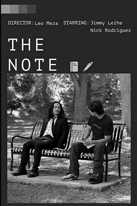 The Note (2022) - Posters — The Movie Database (TMDB)