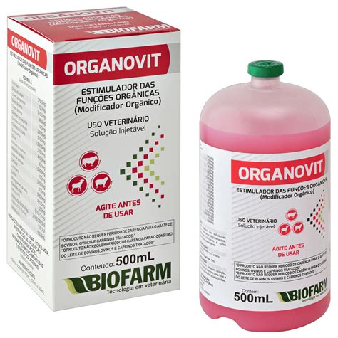 Organovit Ml Biofarm Isoph S Produtos Agropecu Rios A Loja Mais