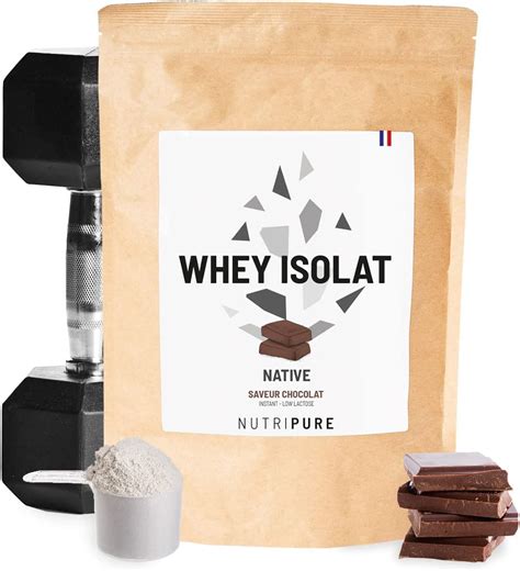 Nutripure Whey Isolate Native En Poudre Complément Alimentaire à