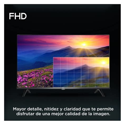 Tv Tcl 40 Pulgadas Full Hd Smart Tv Led 40a341 Walmart