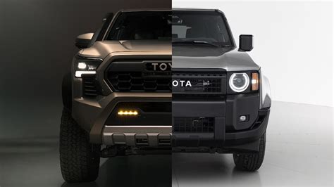 2024 Toyota Land Cruiser Vs 2024 Toyota Tacoma Twinsies Kinda